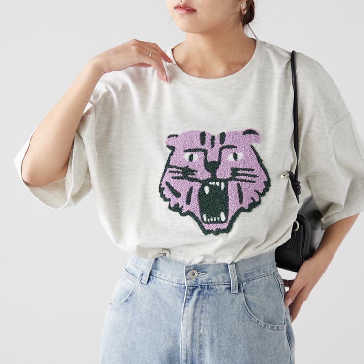 WEB限定】トラサガラTシャツ[品番：NCLW0012406]｜NICE CLAUP OUTLET