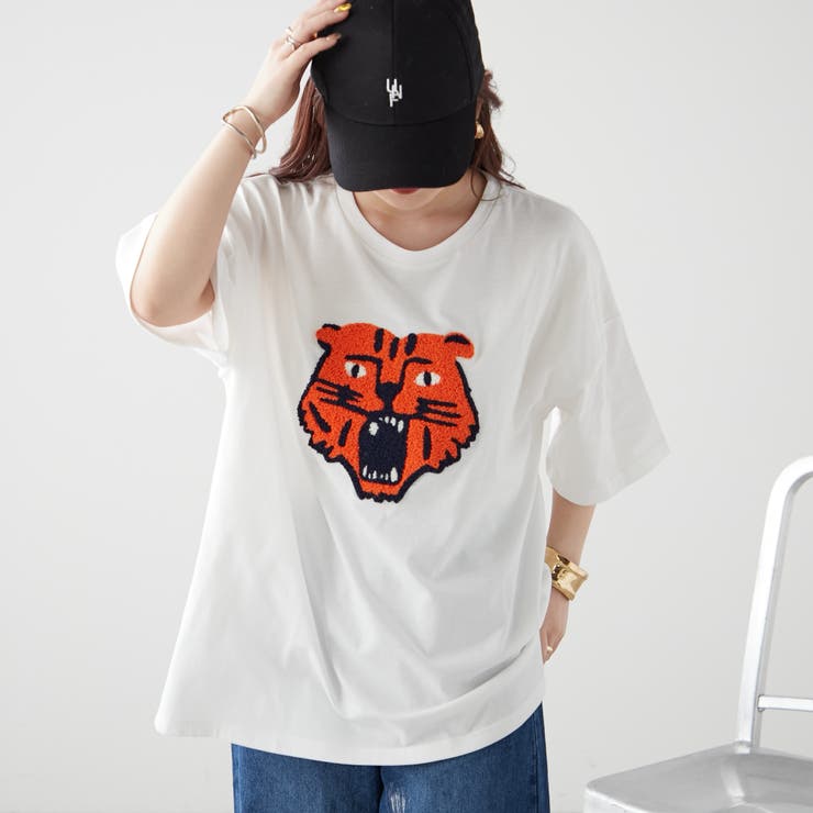 WEB限定】トラサガラTシャツ[品番：NCLW0012406]｜NICE CLAUP OUTLET