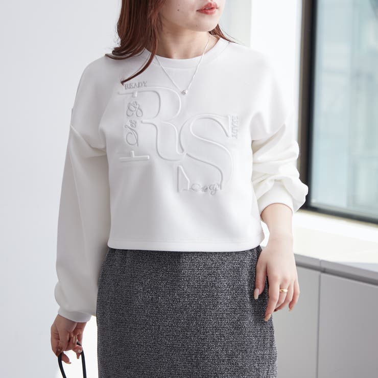 ダンボールエンボスロゴプルオーバー[品番：NCLW0012630]｜NICE CLAUP