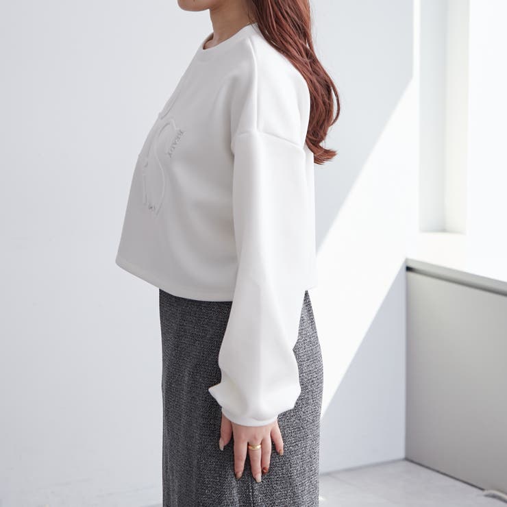 ダンボールエンボスロゴプルオーバー[品番：NCLW0012630]｜NICE CLAUP