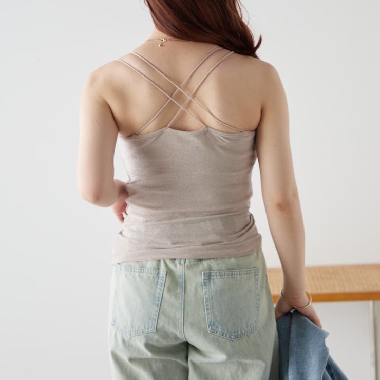 ラメカップ付キャミ | NICE CLAUP / OLIVE des OLIVE　OUTLET | 詳細画像10 