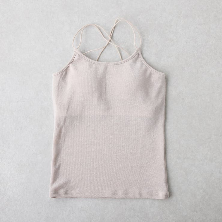ラメカップ付キャミ | NICE CLAUP / OLIVE des OLIVE　OUTLET | 詳細画像2 