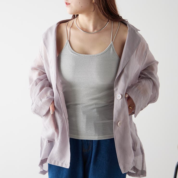 ラメカップ付キャミ | NICE CLAUP / OLIVE des OLIVE　OUTLET | 詳細画像14 