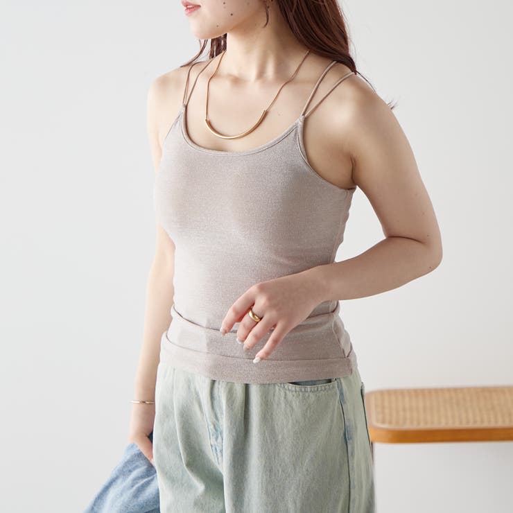ラメカップ付キャミ | NICE CLAUP / OLIVE des OLIVE　OUTLET | 詳細画像8 