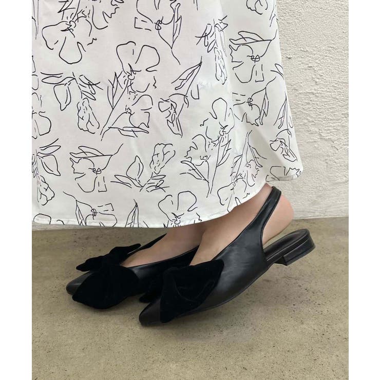 【one after another】リボンミュール | NICE CLAUP / OLIVE des OLIVE　OUTLET | 詳細画像7 