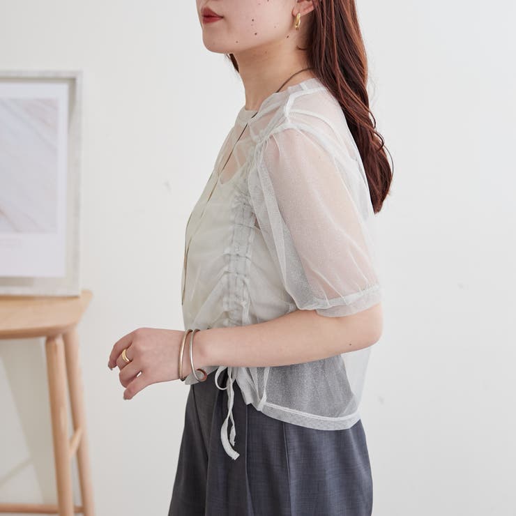 NICE CLAUP パフスリーブswimwear 3点セット white NICE CLAUP パフスリーブswimwear 3点セット white Women's Swim