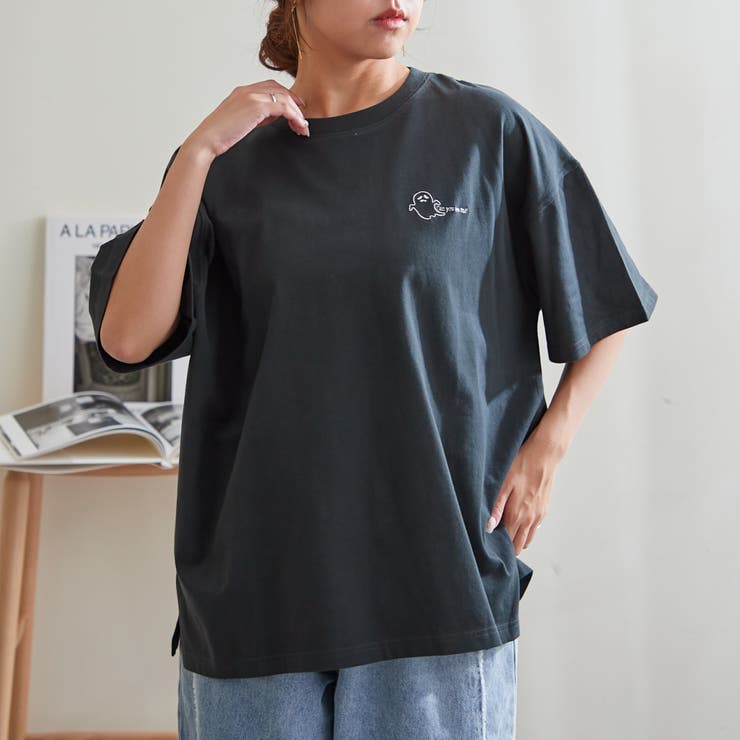 おばけプリントTシャツ[品番：NCLW0013311]｜NICE CLAUP / OLIVE des
