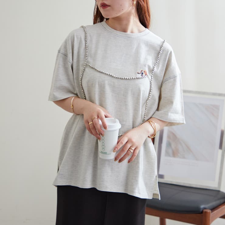 わんちゃん集合Tシャツ[品番：NCLW0013312]｜NICE CLAUP / OLIVE des