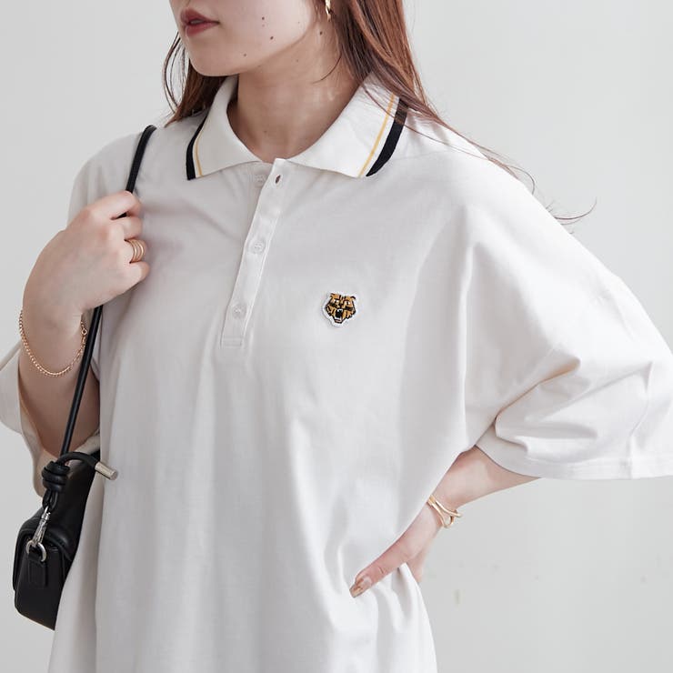 トラワッペンポロ[品番：NCLW0013492]｜NICE CLAUP / OLIVE des
