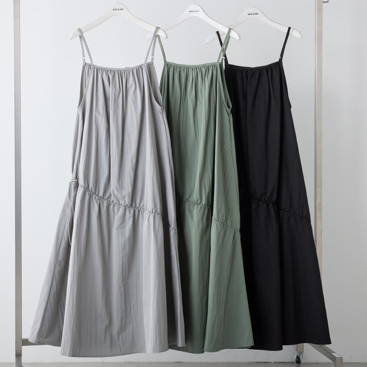 切替ギャザードロストジャンスカ | NICE CLAUP / OLIVE des OLIVE　OUTLET | 詳細画像2 