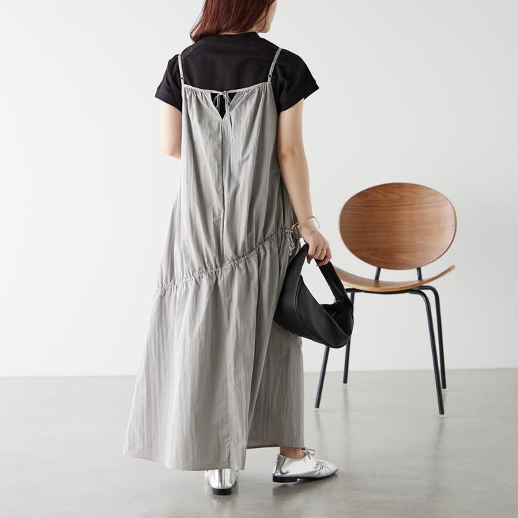 切替ギャザードロストジャンスカ | NICE CLAUP / OLIVE des OLIVE　OUTLET | 詳細画像15 
