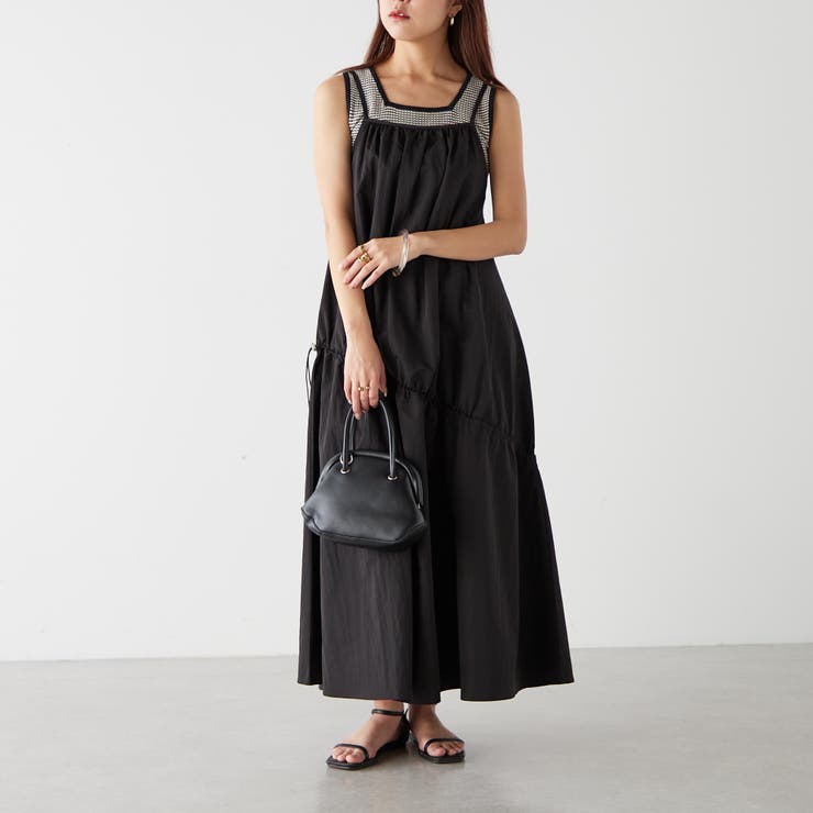 切替ギャザードロストジャンスカ | NICE CLAUP / OLIVE des OLIVE　OUTLET | 詳細画像28 