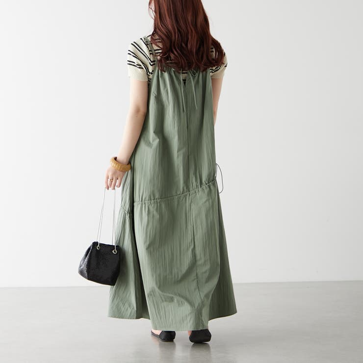 切替ギャザードロストジャンスカ | NICE CLAUP / OLIVE des OLIVE　OUTLET | 詳細画像45 