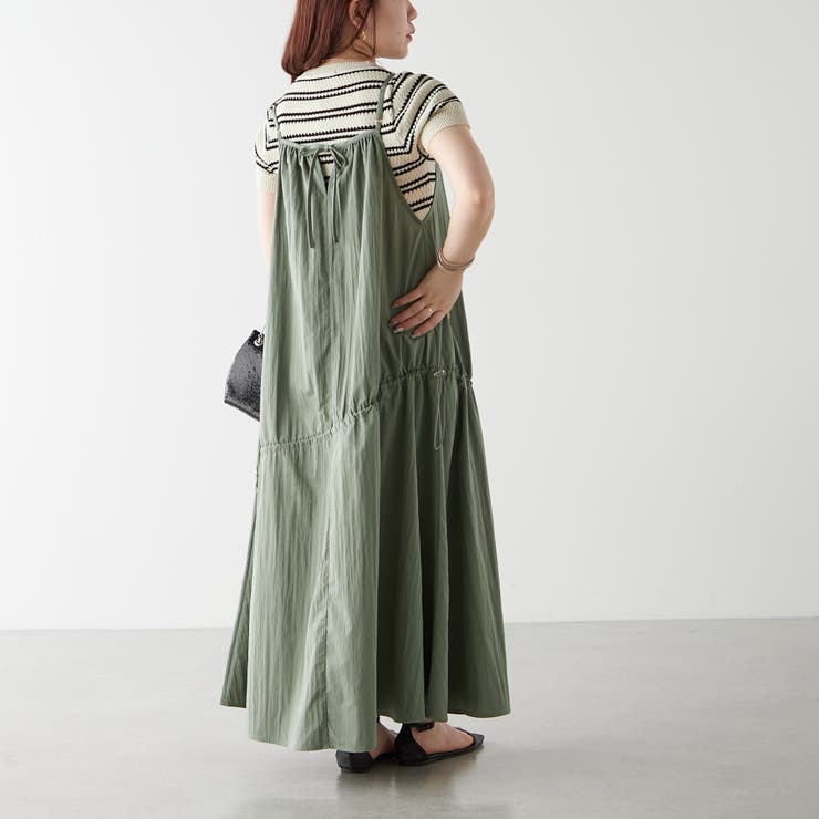 切替ギャザードロストジャンスカ | NICE CLAUP / OLIVE des OLIVE　OUTLET | 詳細画像48 
