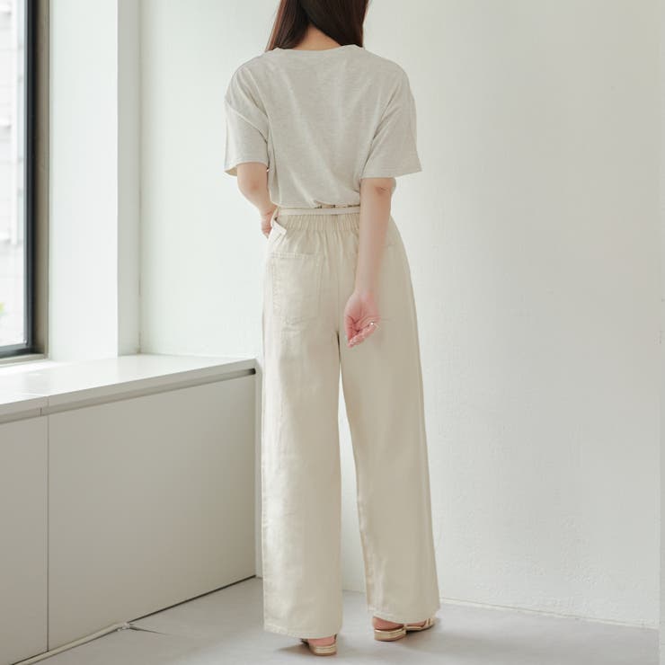 大人気 ベルトセットデニムパンツ | RMAF　NICE CLAUP / OLIVE des OLIVE | 詳細画像16 