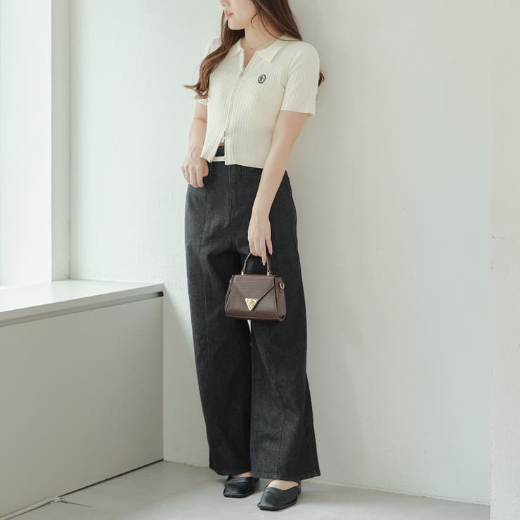 大人気 ベルトセットデニムパンツ | RMAF　NICE CLAUP / OLIVE des OLIVE | 詳細画像21 