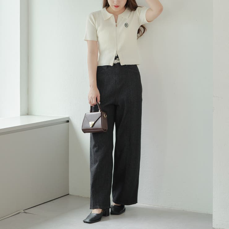 大人気 ベルトセットデニムパンツ | RMAF　NICE CLAUP / OLIVE des OLIVE | 詳細画像22 