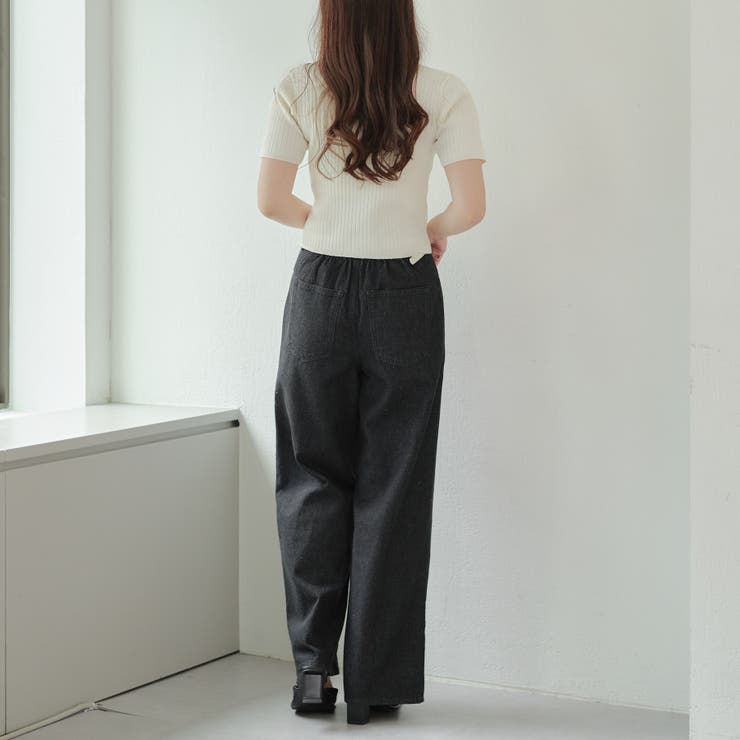 大人気 ベルトセットデニムパンツ | RMAF　NICE CLAUP / OLIVE des OLIVE | 詳細画像24 