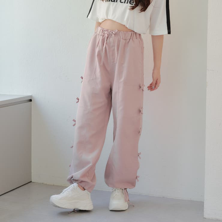 ちびリボンカーゴパンツ[品番：OLOW0014103]｜RMAF NICE CLAUP