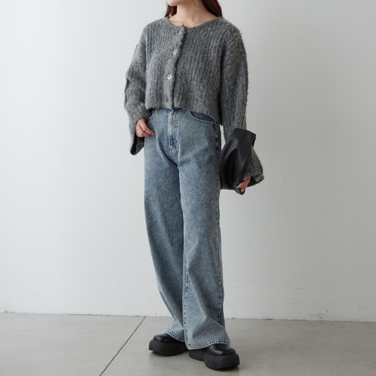 ストーン付デニムパンツ[品番：OLOW0014500]｜RMAF NICE CLAUP