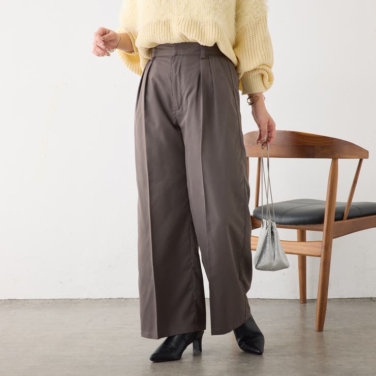 ツータックワイドパンツ[品番：OLOW0014417]｜RMAF NICE CLAUP