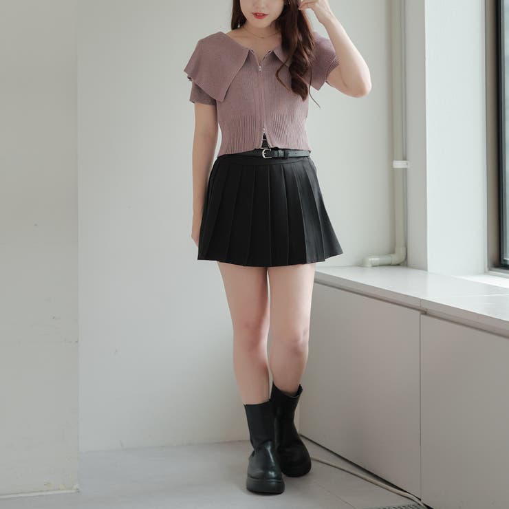 BIG衿ZIPカーデ | NICE CLAUP / OLIVE des OLIVE　OUTLET | 詳細画像16 