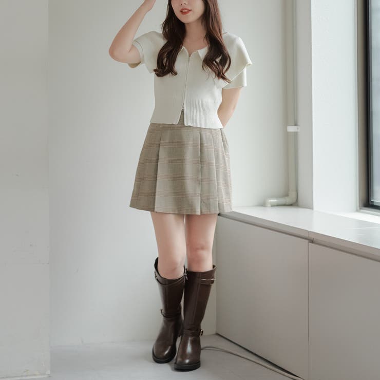 BIG衿ZIPカーデ | NICE CLAUP / OLIVE des OLIVE　OUTLET | 詳細画像21 
