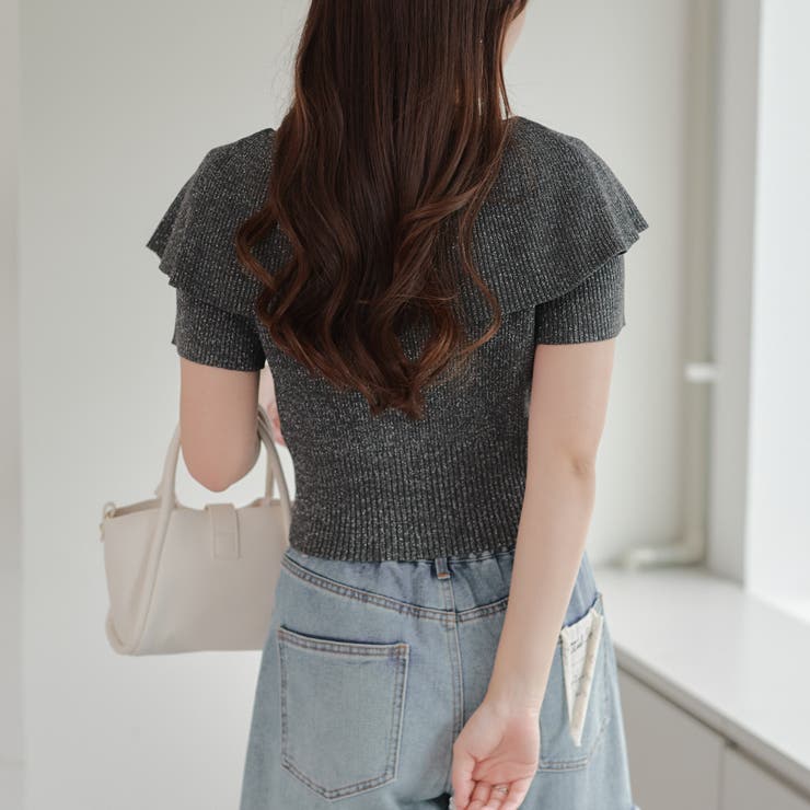 BIG衿ZIPカーデ | NICE CLAUP / OLIVE des OLIVE　OUTLET | 詳細画像5 
