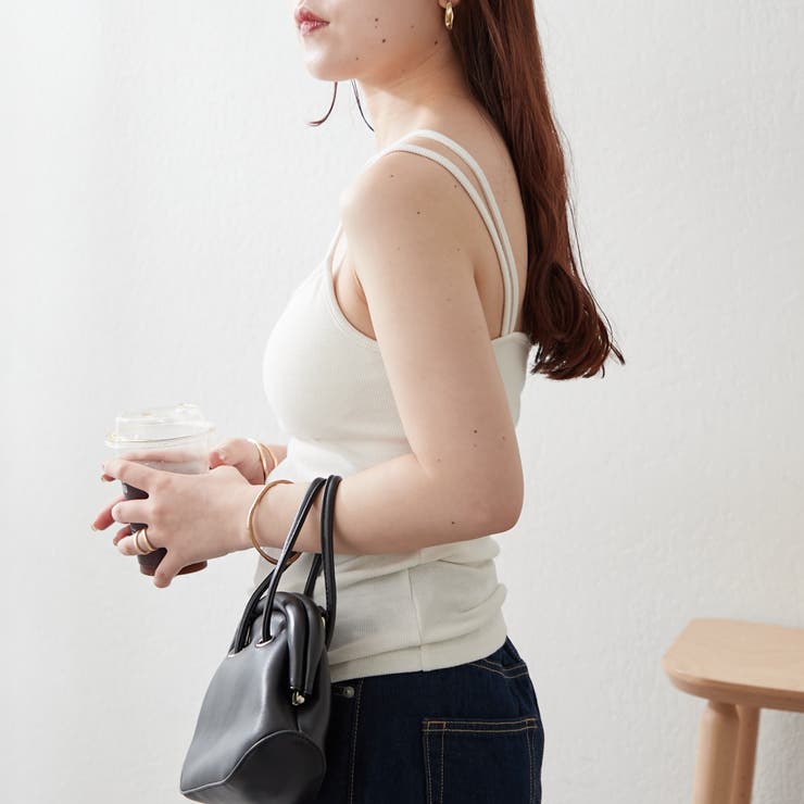 肩紐2WAYカップ付きキャミソール | NICE CLAUP / OLIVE des OLIVE　OUTLET | 詳細画像12 