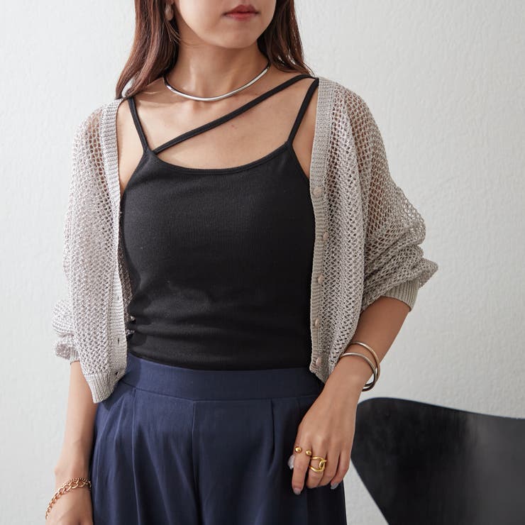 肩紐2WAYカップ付きキャミソール | NICE CLAUP / OLIVE des OLIVE　OUTLET | 詳細画像35 