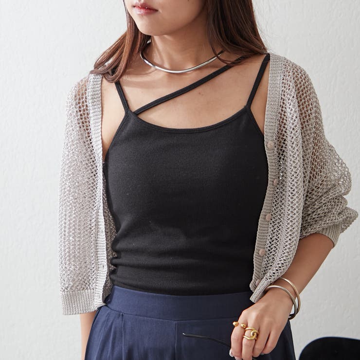 肩紐2WAYカップ付きキャミソール | NICE CLAUP / OLIVE des OLIVE　OUTLET | 詳細画像40 