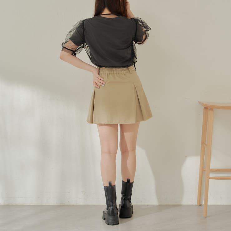 チュール+箔プリントTシャツSET | NICE CLAUP / OLIVE des OLIVE　OUTLET | 詳細画像24 