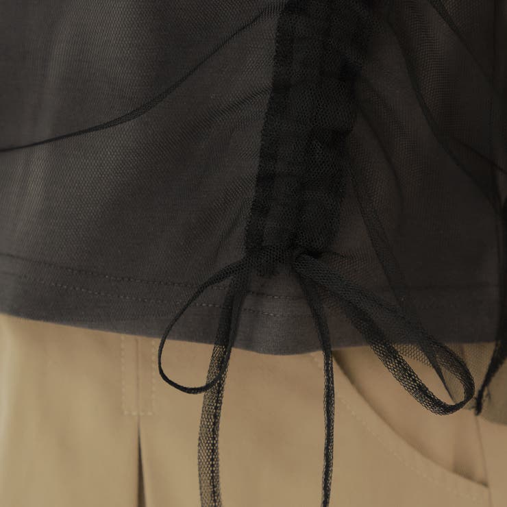 チュール+箔プリントTシャツSET | NICE CLAUP / OLIVE des OLIVE　OUTLET | 詳細画像31 