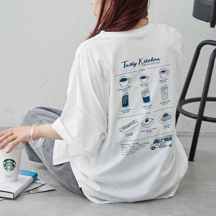大人気！！オバケシリーズTシャツ】キッチンカーオバケT[品番