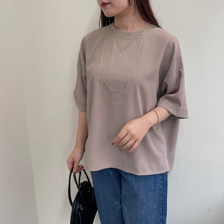 ジョーゼットワイドプルオーバー[品番：OLOW0014233]｜OLIVE des OLIVE 