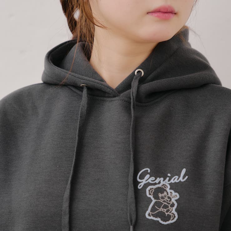 Ne-net ネネット 親子でペア　反射ガイコツ&くまボアパーカー Ne-net ネネット 反射ガイコツ&くまボアパーカー Ne-net ネネット 親子