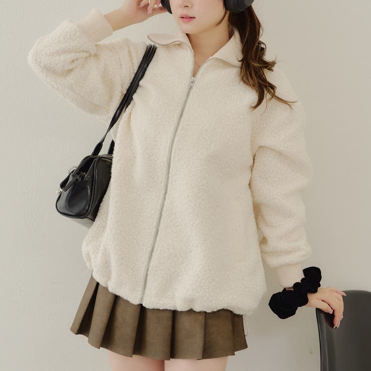 MARCHES】ブークレーZIPUPブルゾン[品番：NCLW0014782]｜NICE CLAUP