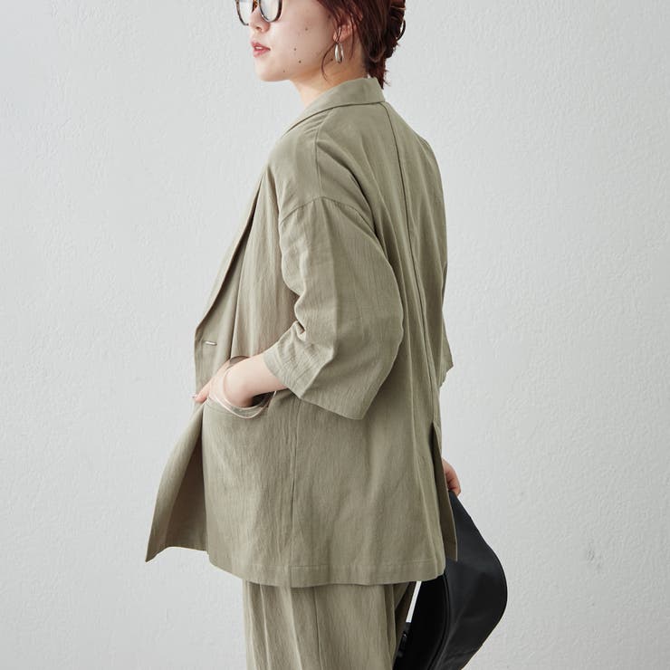 半袖ジャケット[品番：NCLW0014115]｜NICE CLAUP / OLIVE des OLIVE