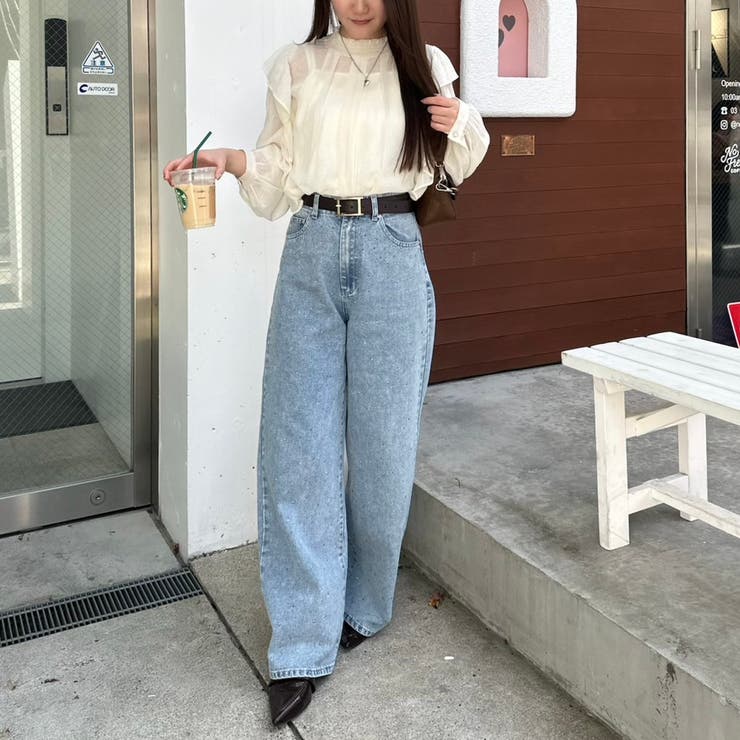 ストーン付デニムパンツ | RMAF　NICE CLAUP / OLIVE des OLIVE | 詳細画像35 
