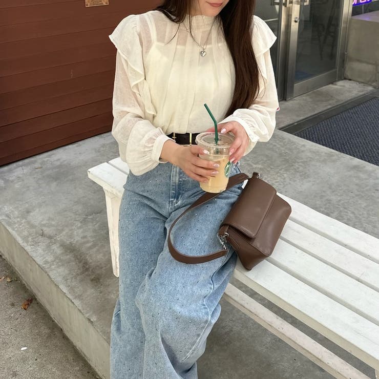 ストーン付デニムパンツ | RMAF　NICE CLAUP / OLIVE des OLIVE | 詳細画像33 