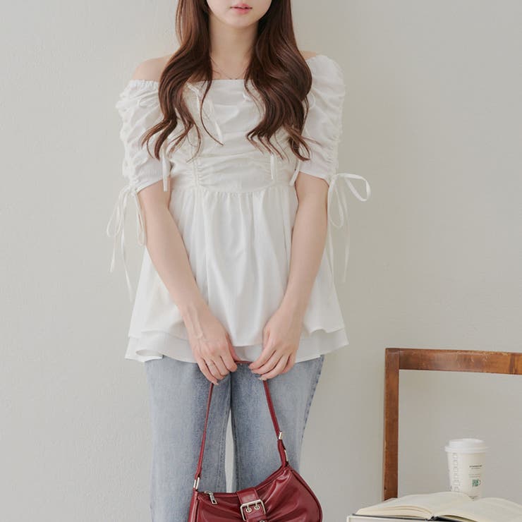 ドロストチュニック[品番：NCLW0015488]｜NICE CLAUP / OLIVE