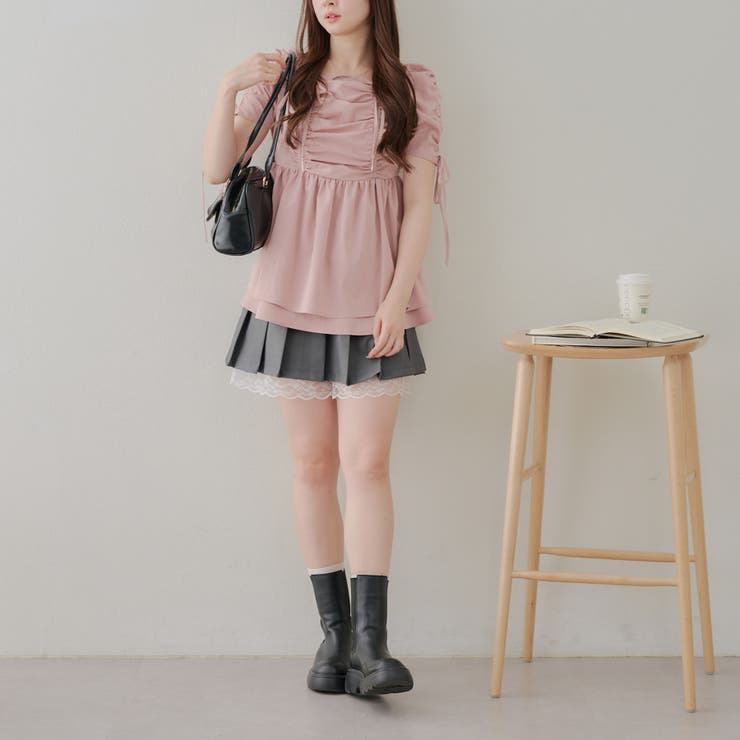 ドロストチュニック[品番：NCLW0015488]｜NICE CLAUP / OLIVE des