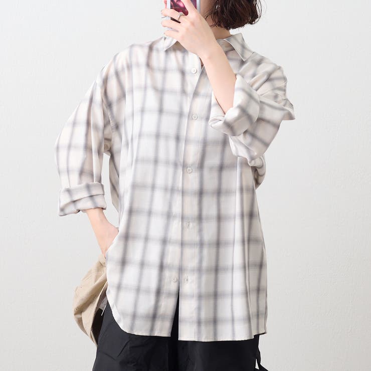 NUNIFE】チェックシャツ[品番：OLOW0015460]｜RMAF NICE CLAUP