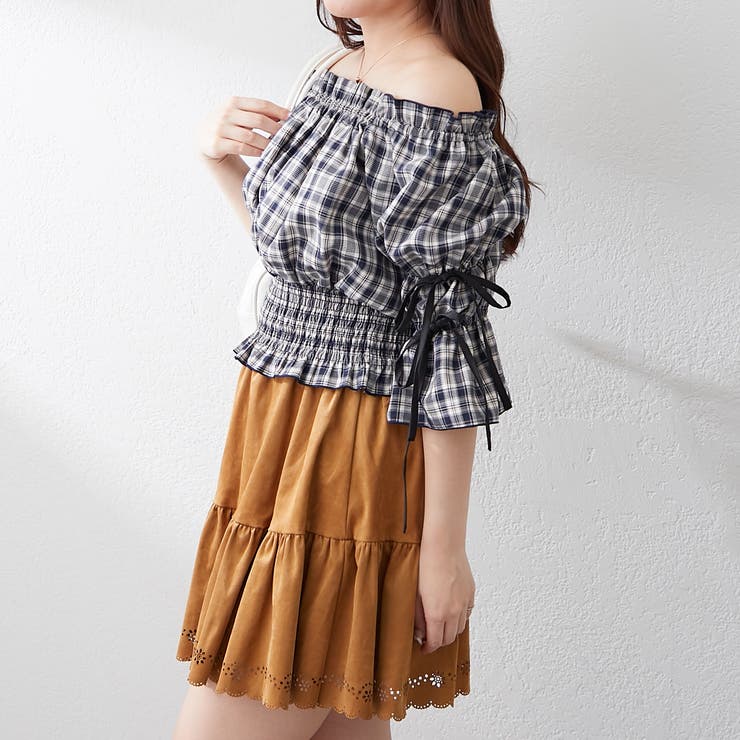 【@_chipi2xセレクト】5分袖前後2WAYブラウス | NICE CLAUP / OLIVE des OLIVE　OUTLET | 詳細画像16 