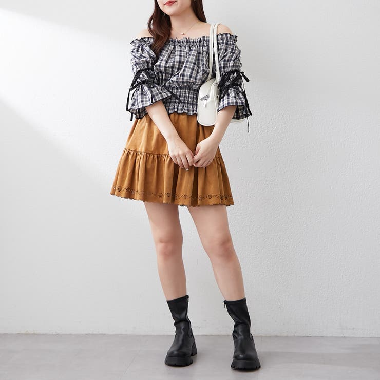 【@_chipi2xセレクト】5分袖前後2WAYブラウス | NICE CLAUP / OLIVE des OLIVE　OUTLET | 詳細画像19 