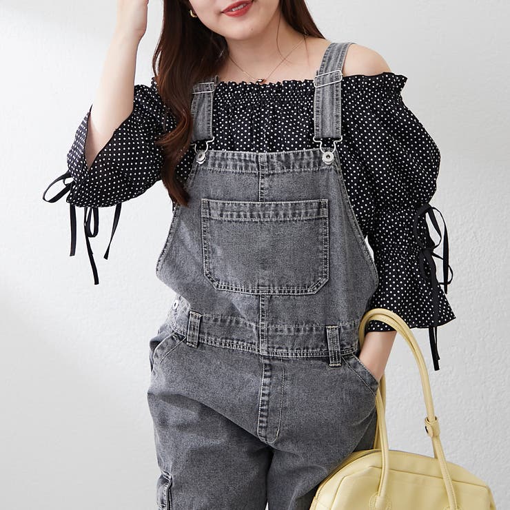 【safu】おまとめ購入品　#1F#9i chipi2xセレクト】5分袖前後2WAYブラウス[品番：NCLW0015944
