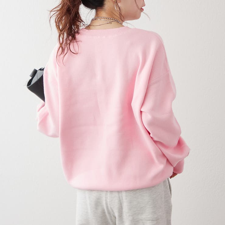 【NUNIFE】豊富なカラー展開、スウェットライクニットプルオーバー | RMAF　NICE CLAUP / OLIVE des OLIVE | 詳細画像9 