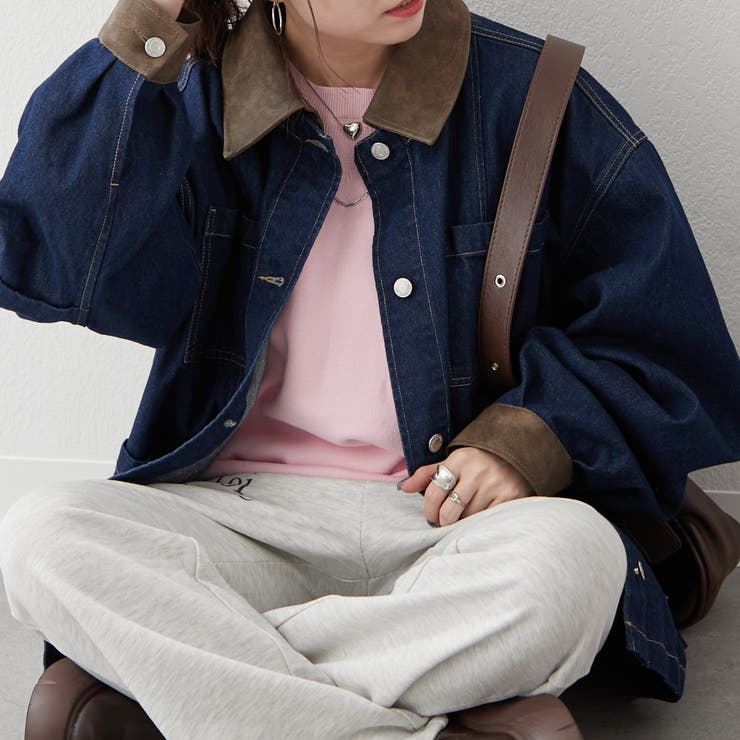 【NUNIFE】豊富なカラー展開、スウェットライクニットプルオーバー | RMAF　NICE CLAUP / OLIVE des OLIVE | 詳細画像14 