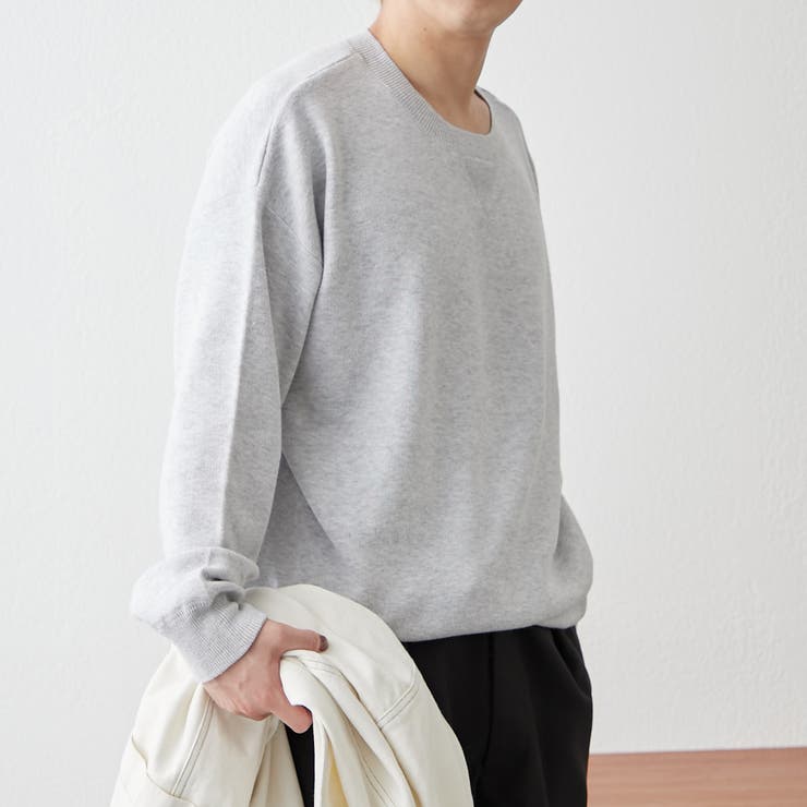 【NUNIFE】豊富なカラー展開、スウェットライクニットプルオーバー | RMAF　NICE CLAUP / OLIVE des OLIVE | 詳細画像54 