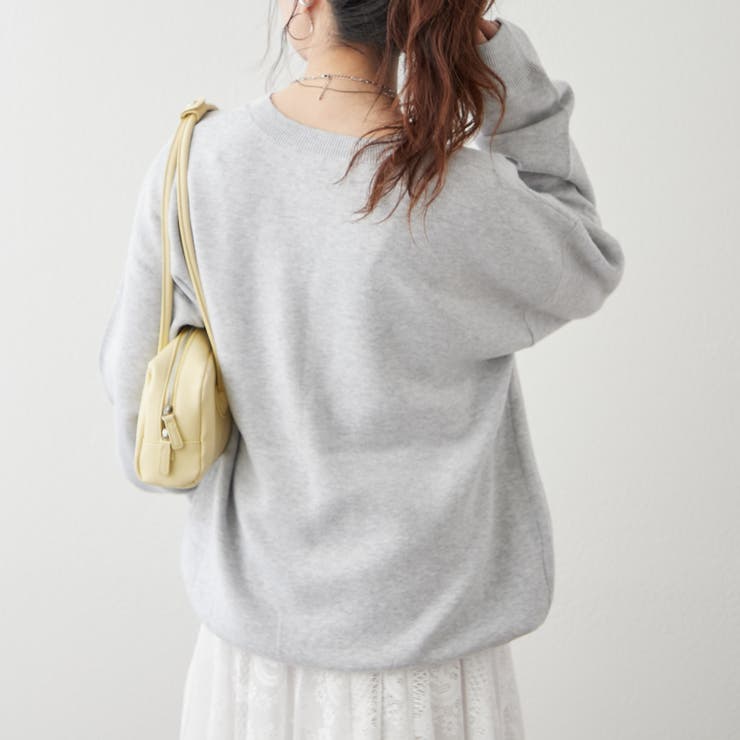 【NUNIFE】豊富なカラー展開、スウェットライクニットプルオーバー | RMAF　NICE CLAUP / OLIVE des OLIVE | 詳細画像33 